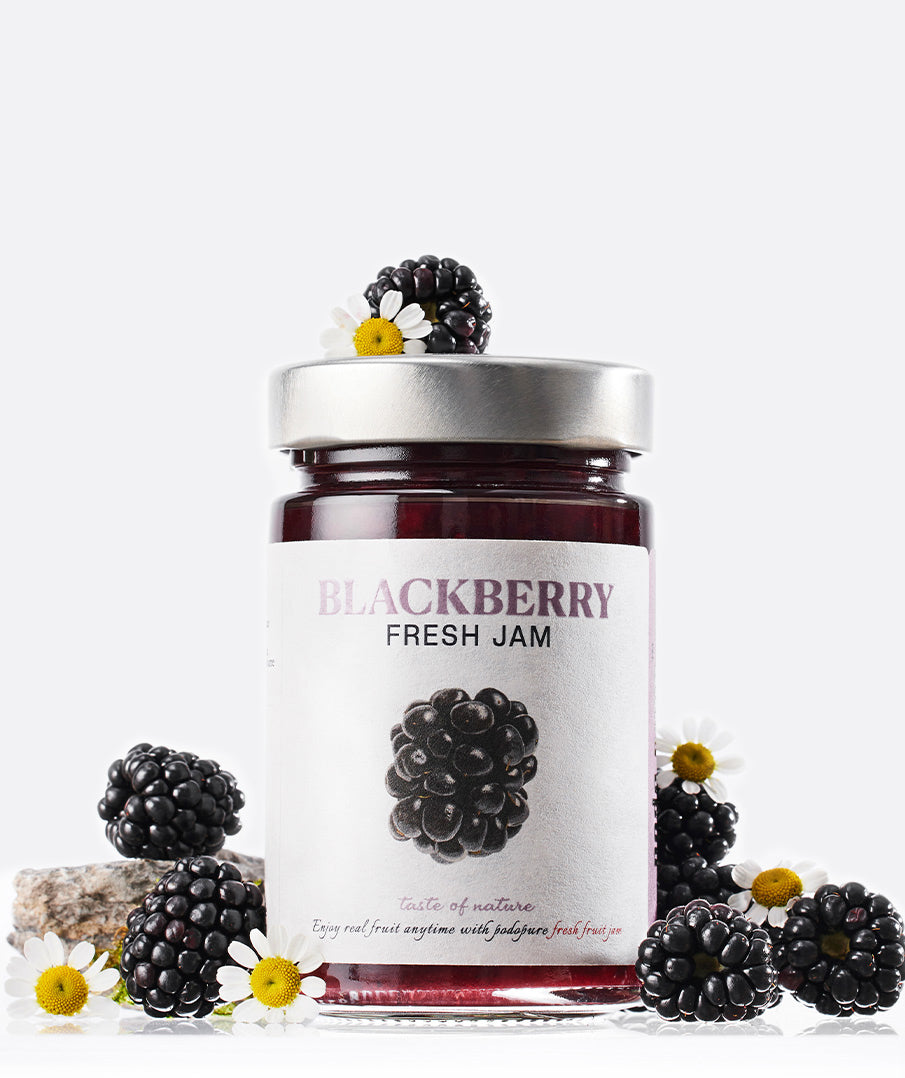 Pre-order:No Sugar Added Fresh Blackberry Jam -Estimated Ship Date: 20 March 2026