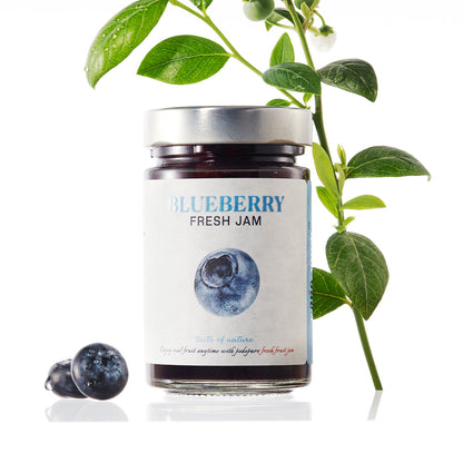 No Sugar Added Fresh Blueberry Jam