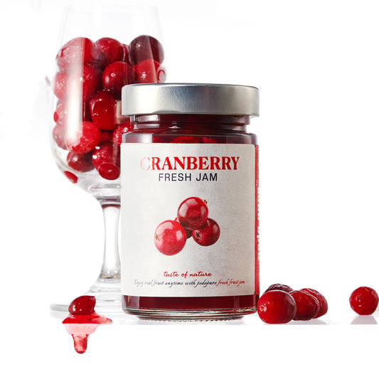 No Sugar Added Fresh Cranberry Jam