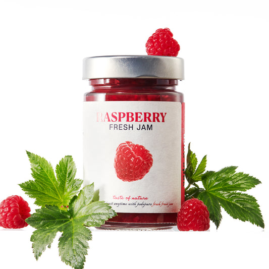 No Sugar Added Fresh Raspberry Jam