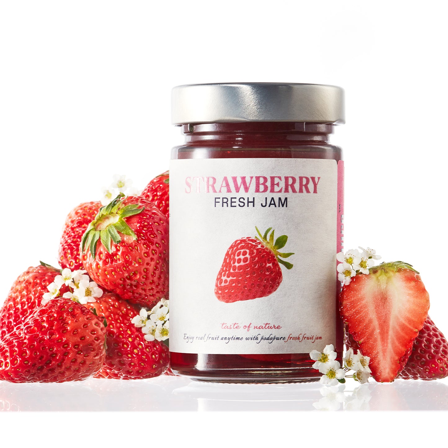 No Sugar Added Fresh Strawberry Jam